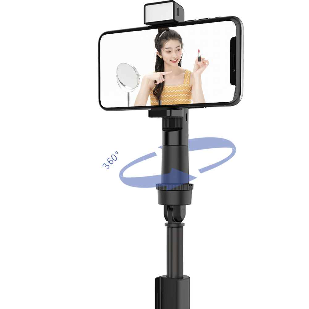 Recci RHO-P01 Bluetooth 5.0 Uzaktan Kumandalı Çok Fonksiyonlu Selfie Çubuğu 200mAh - 3 Recci RHO-P01 Bluetooth 5.0 Uzaktan Kumandalı Çok Fonksiyonlu Selfie Çubuğu 200mAh - 3
